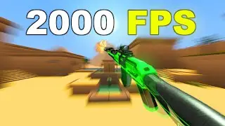 This Is What 2000 FPS Feels Like In Krunker.io