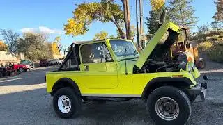 CJ-7 Rare of the Rare 1986 Jeep CJ7 California Dana 44 A/C Power Steering Power Brakes Tilt Column