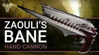 Destiny: Zaouli's Bane Hand Cannon | Kings Fall Raid Weapon