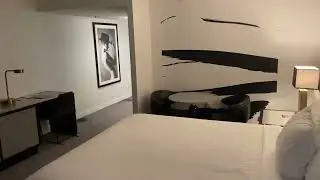 We got an upgrade Planet Hollywood Ultra Suite Boulevard Suite Las Vegas