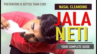Jal Neti for Beginners, Step by Step,  Benefits, Precautions, Protect Immune | YCB Syllabus