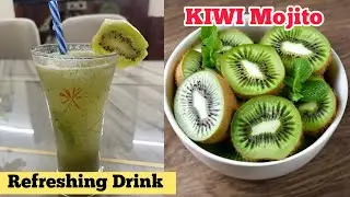 Kiwi MOJITO🥝 Summer Special Refreshing Drink #trending #mojito #summerdrink #drink #recipe #mint