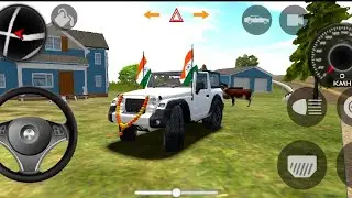 Thar wala game indian car simulator 3d gameplay new update new game #trending #viral #thar 