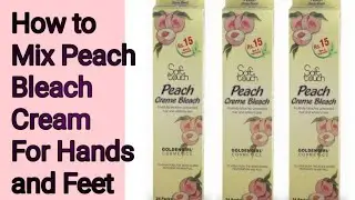 Peach Bleach Cream Amazing Bleach for Hands and Foot
