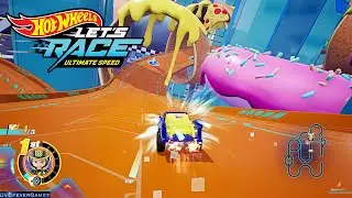 HOT WHEELS LET'S RACE ULTIMATE SPEED: Champions Circuit: Food Delivery Track - PC (4K UHD 60fps)