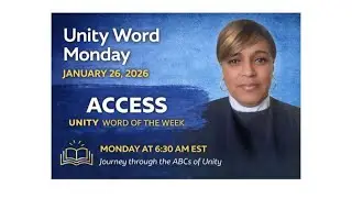 Unity Word for January 26 