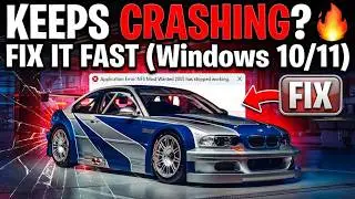 How to Fix Need for Speed Most Wanted 2005 Crashing on PC | Windows 10 & 11 (DEP + NVIDIA Fix)