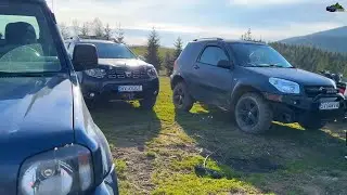 Dacia Duster Suzuki Jimny Toyota Rav4 Offroad