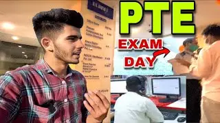 PTE Exam Day 💻 | Pte Exam VLOG 🇨🇦 | Punjabi Vlogs | The Amrit Brar