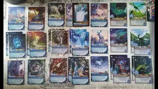 Fantasy Riders mazos modo juegos b&aacute;sico (m&aacute;ximo de 2 cartas id&eacute;nticas) Corte Oscura y Draconianos.