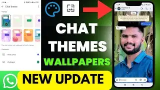 Whatsapp Chat Themes New Update | Whatsapp Wallpapers Update | Whatsapp Own Image Wallpaper
