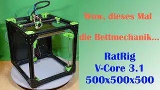 Bau eines 3D-Druckers mit riesigem Bauraum V-Core 3.1 Teil 8