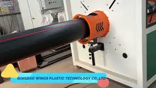 PE Plastic Manufacturing Machine High-Pressure HDPE Plastic Pipe Making Machine
