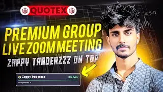 QUOTEX ZOOM MEET|PRIVATE SESSION 22 MAY 2025| PROPER MONEY MANAGEMENT!!