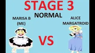 Stage 3 Complete (Normal Difficulty) Marisa B - Touhou 7 Gameplay By MrLO472