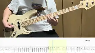 【Bass Cover】転がる岩、君に朝が降る / ASIAN KUNG-FU GENERATION