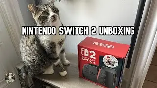 Nintendo Switch 2 Mario Kart World Bundle Unboxing Video - Cat NOT Included!