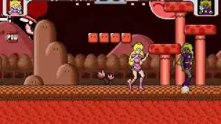 Peach vs Nega Peach MUGEN Battle!!!