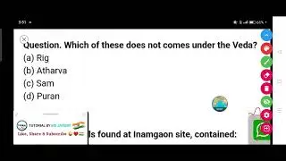 Which of these does not comes under the Veda? :-  (a) Rig (b) Atharva (c) Sam (d) Puran