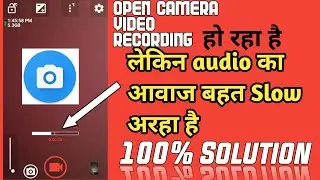 Open camera settings, Open Camera me Noise kaise hataye
