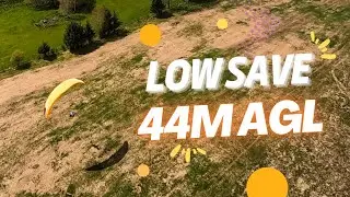 44m AGL, paragliding low save. Another pilot triggers the thermal for me!