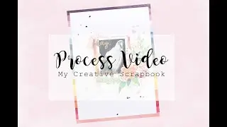 play and dream layout for my creative scrapbook kit club