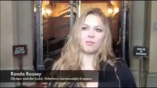 UFC star Nick Catone & Strikeforce Champ & Olympian Ronda Rousey speak on the merits of MMA.