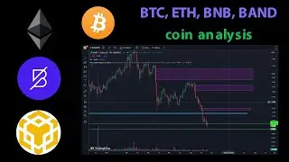 Coin analysis BTC ETH BNB BAND