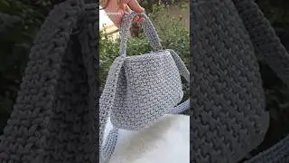 New Design Crochet Bags Short Video #ladyloops #crochet #crochetbag #bag