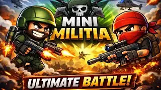 Mini Militia Gameplay | Aaj Match Bahut Hard Tha 😳