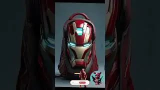 Futuristic backpack for  Marvel #ai #avengers #marvel #backpack #backpacking #backpacker