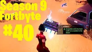 Fortbyte #40 Sundial in the desert with the Demi outfit