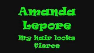 Amanda Lepore-My hair looks fierce
