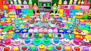 6:58 Minutes Satisfying with Unboxing Hello Kitty Tiny Kitchen Set | Toy Kitchen Set Unboxing Video