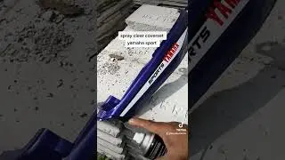 spray cover set Yamaha sport Y100... spray clear samurai