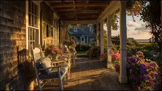 A Late Summer Sunset on Nantucket: Ocean Waves and Birdsong for Meditation, Relaxation, Sleep, Study