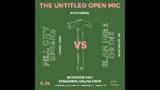 April Untitled Open Mic ft Team Slam: Mill City Speaks VS Slam Free or Die