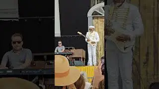 Toronzo Cannon at New Orleans Jazzfest 2024- the amazing Adam Pryor on keyboards