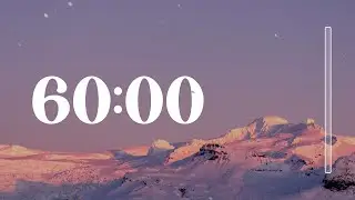 another 1 hour timer with winter holiday lofi 🏔️❄️