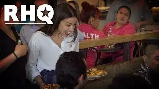 AOC Waits Tables For Tipped Workers