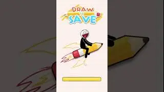 Help The Stick: Draw 2 Save Part -05 #gaming420 #stickdraw #short