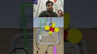 how to make mini hydroelectric generator model for school #viralvideo#10kviews #scienceproject#scifi