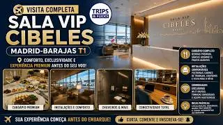 🛫🍷 Conheça a Sala VIP Cibeles em Madri (Terminal 1): Instalações, Cardápio e Comodidades! 🇪🇸✨