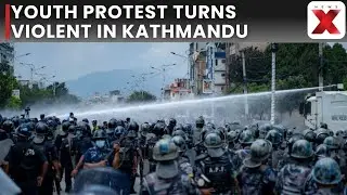 Nepal Protests: Youth Protest Turns Violent in Kathmandu: Shocking Visuals Emerge | NewsX