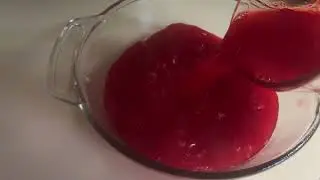 Raspberry Cranberry Jello/ Salad Dessert Simply Delicious Only Three Ingredients