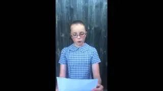Shea's school captain speech