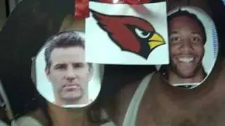 Bob949.com - Decorating Newman's Office for the Super Bowl