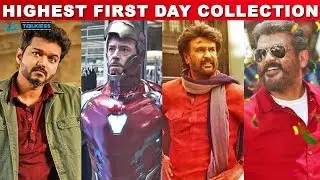 Top 10 Tamil Movies Highest First Day Box Office Collection | Wetalkiess