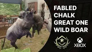 Fabled Chalk Great One Wild Boar - Call Of The Wild (Xbox)