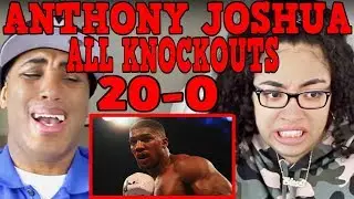 Anthony Joshua | All Knockouts (20-0) REACTION | MY DAD REACTS